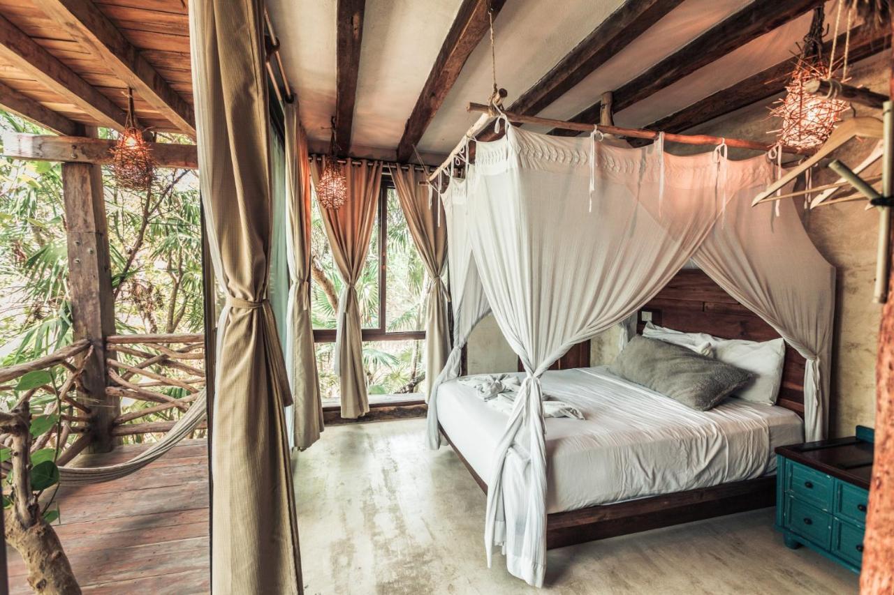 Hidden Treehouse Tulum Eco-Hotel Zewnętrze zdjęcie