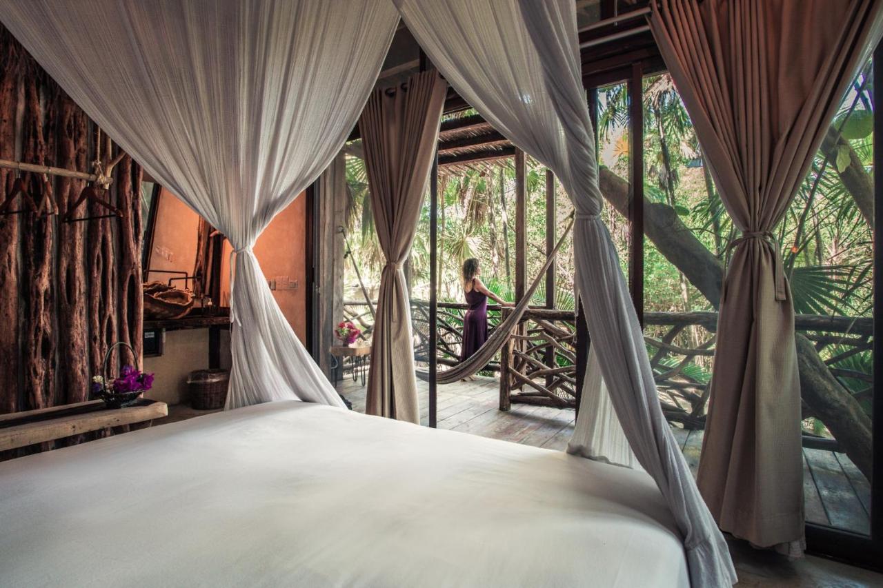 Hidden Treehouse Tulum Eco-Hotel Zewnętrze zdjęcie