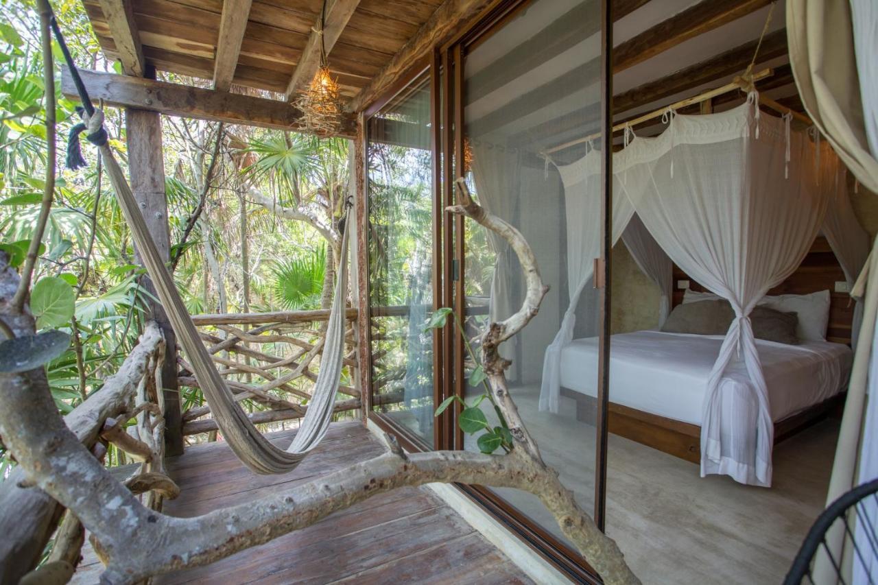 Hidden Treehouse Tulum Eco-Hotel Zewnętrze zdjęcie